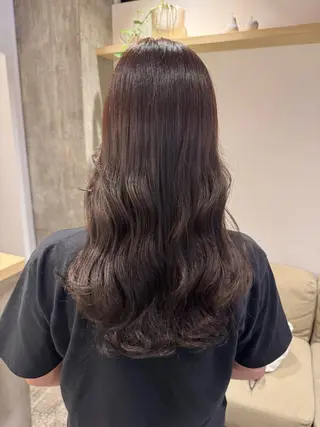 ロング カラー ハガ コトコのヘアスタイル