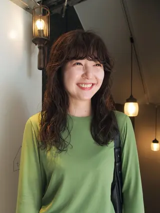 ロング 似合わせパーマ 🌼カンナのヘアスタイル