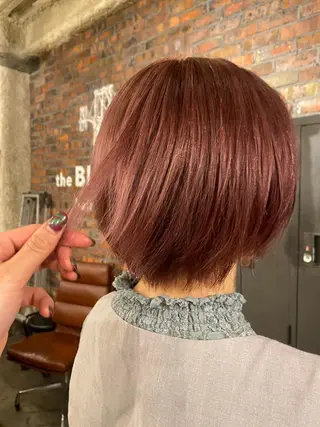 ショート the BRIDGE 加藤みのりのヘアスタイル