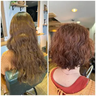 ショート カラー ツキダテ ユイのヘアスタイル