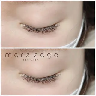 マツエク・マツパ more edgeのマツエク・マツパデザイン