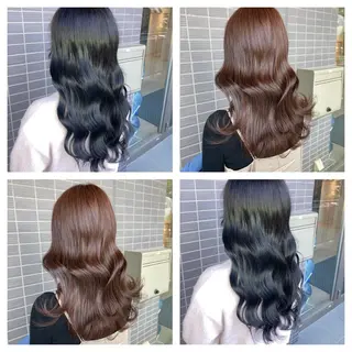 カラー ヘアアレンジ 平原 ミレイのヘアスタイル