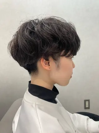 ショート パーマ 瀬野 まみのヘアスタイル