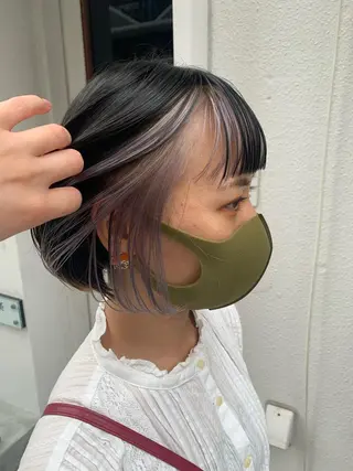 ショート SEAM アキホのヘアスタイル