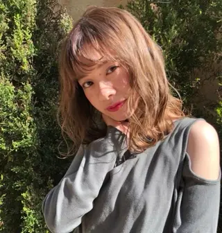 セミロング カラー パーマ ヘアアレンジ メンズ キッズ ネイル マツエク・マツパ アイブロウ Eirデザイナーズ サロン茶屋町tomoのヘアスタイル