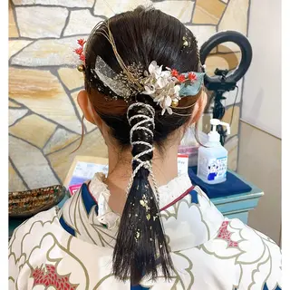 ヘアアレンジ Minami. 🩵 再現性特化ヘアのヘアスタイル