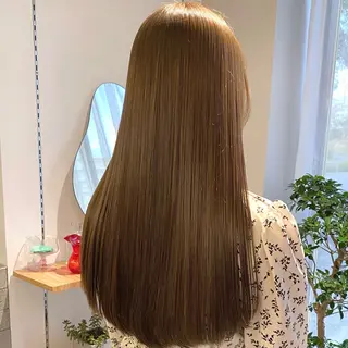 ロング カラー cipre シンモン チナリのヘアスタイル