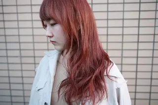 ロング カラー 新生活応援★半額/ 25歳以下　“内間”のヘアスタイル