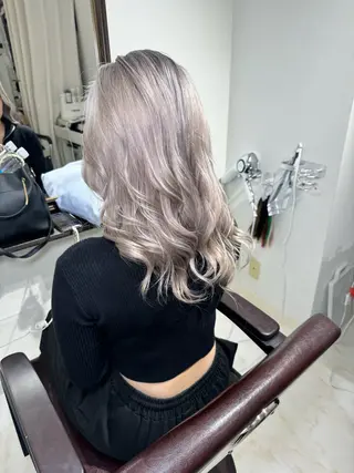 ロング カラー 【Diar】オーナー アキヨシケンタのヘアスタイル