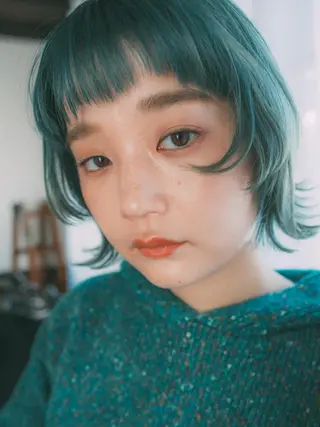 カラー 竹廣 春奈のヘアスタイル