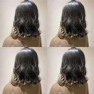 ミディアム カラー レイヤー×髪質改善 マネージャー安藤光司のヘアスタイル