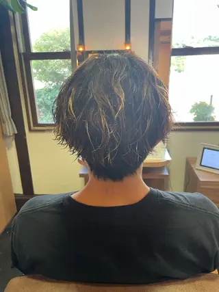 メンズ 黒川 名津美のヘアスタイル