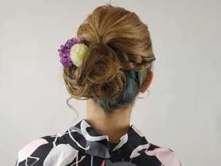 ヘアアレンジ 永島 妹のヘアスタイル