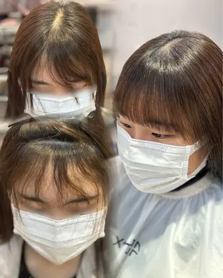 ミディアム 割れ癖も直す髪質改善 美容師✨みやたのヘアスタイル