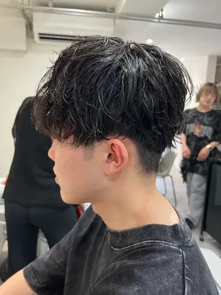 パーマ メンズ Men's NAM 八角のヘアスタイル
