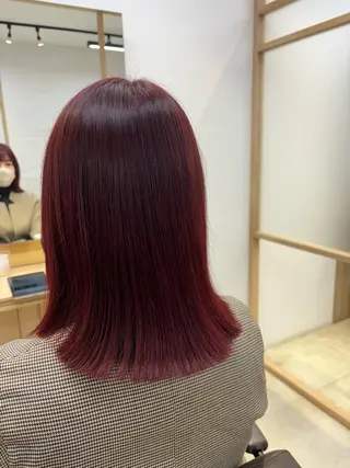 ミディアム 💫扱いやすい ／レイヤー/小林陸のヘアスタイル