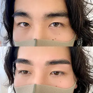 メンズ アイブロウ 鈴木 音瑠のマツエク・マツパデザイン