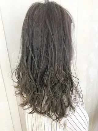 ロング カラー 横浜🍒ルーツカラー エクステ/RIEのヘアスタイル