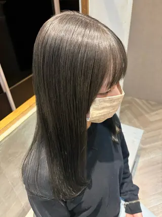 カラー ブリーチなしカラー/ パーマ/おとは🦖♡のヘアスタイル