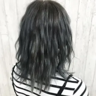 ミディアム カラー kazufumi ..のヘアスタイル