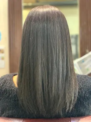 セミロング 木村 瞬のヘアスタイル