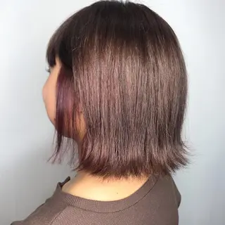 ミディアム 透明感韓国ヘア♡ みつきのヘアスタイル
