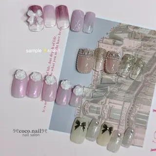 ネイル lili.nail y2k/長さ出しのネイルデザイン