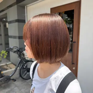 カラー 柴藤 れもんのヘアスタイル