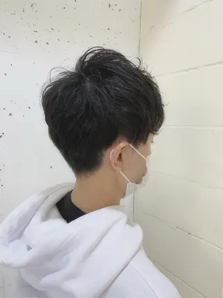 ショート パーマ メンズ 千葉駅徒歩1分✂︎ 宮内のヘアスタイル