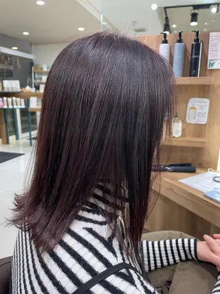 ミディアム カラー ♚Honoka♚ ヘアセットのヘアスタイル