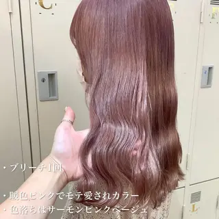 ロング カラー ヘアアレンジ 代表🎀 ふわモテ愛 され髪🩷yumiのヘアスタイル