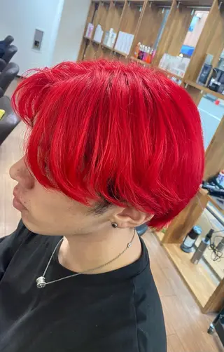 ショート メンズ 限界オタク美容師 💜Natsuki☁のヘアスタイル