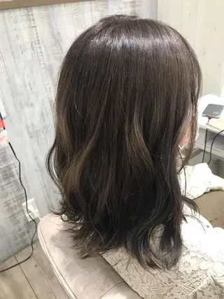 ミディアム ネモトメイナ🌿‬ 今月末で退職しますのヘアスタイル