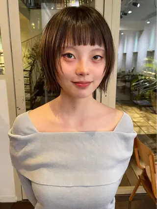 ショート ショート/ボブ 矢野湧也のヘアスタイル