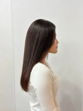 ロング 金子 千登のヘアスタイル