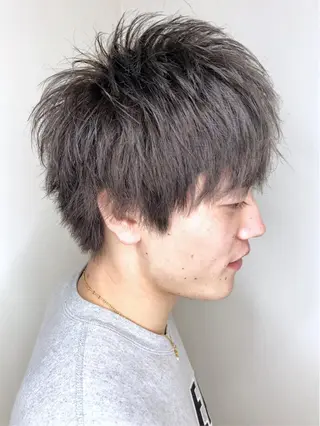 ショート メンズ メンズヘア特化 崎田 成人のヘアスタイル