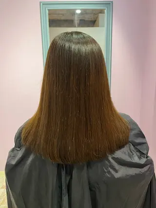 セミロング 山下 茜のヘアスタイル