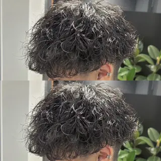 パーマ メンズ 🔥フェザーパーマ 特化🔥勇斗のヘアスタイル