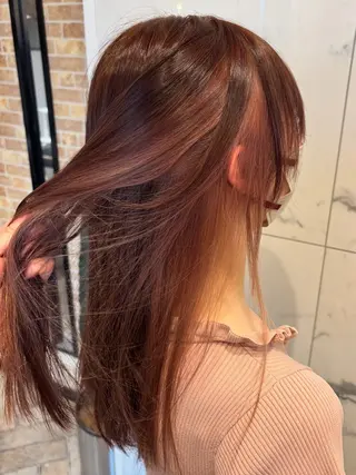 カラー 木村 綺音のヘアスタイル
