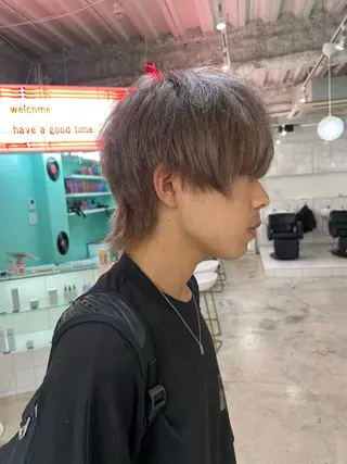 メンズ 💥ウルフカット デザインあんな💥のヘアスタイル
