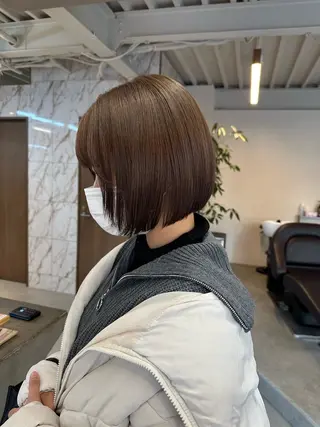 ショート カラー ハイトーン×似合わせ 🌱中川慎之介のヘアスタイル