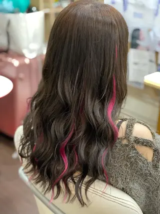 ロング たけい ゆうきのヘアスタイル