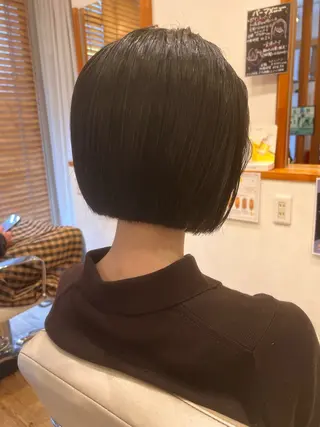 ショート アザマ　ヤスカツ _rosso 川口のヘアスタイル