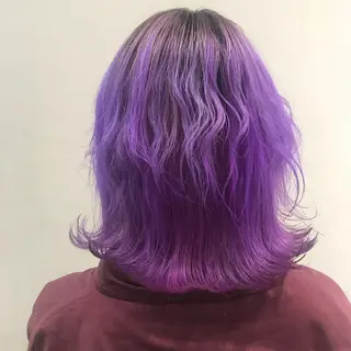 ミディアム サイレント美容師 アイリィのヘアスタイル