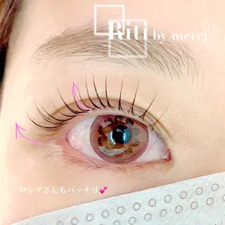 マツエク・マツパ Riti🎀 Asamiのマツエク・マツパデザイン