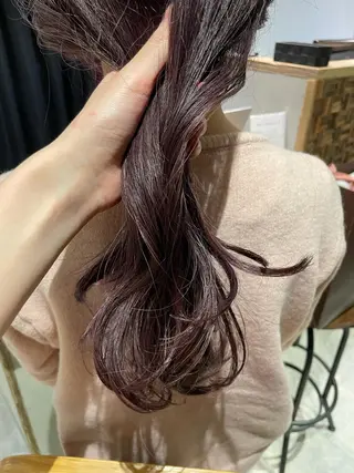 カラー ヘアアレンジ/ 暖色🩵hazukiのヘアスタイル