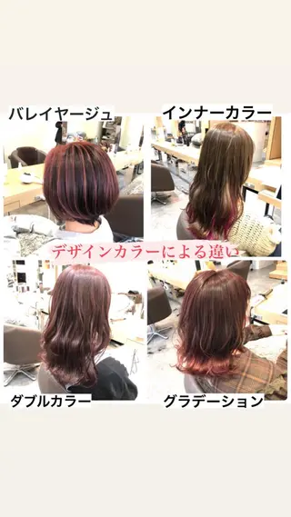 カラー 似合わせカットカラー 望月一生のヘアスタイル