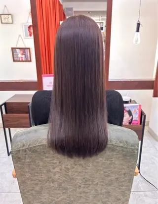 ロング カラー 畑澤 和果のヘアスタイル