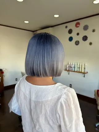 ショート かくばり ちえのヘアスタイル