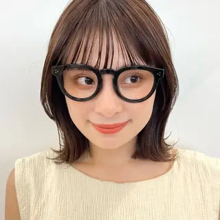 ショート 暖色/艶髪/ボブ/ ショート/Ayaのヘアスタイル